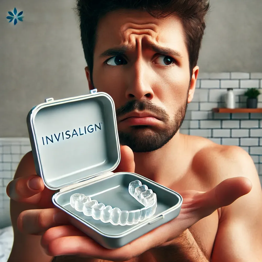  Invisalign skinner i opbevaringsæske